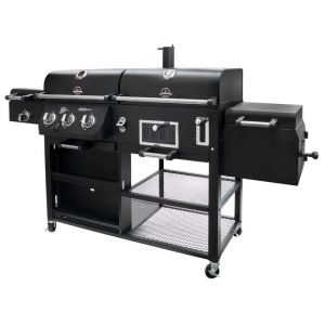 Jamestown-Grill Grill gazowo-węglowy Combo z wędzarnią